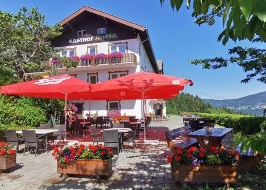 Alpengasthof Fernblick Mönichkirchen Exteriér fotografie