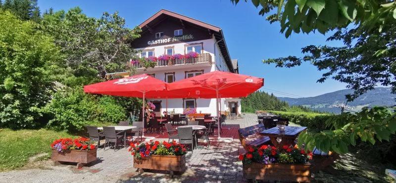 Alpengasthof Fernblick Mönichkirchen Exteriér fotografie